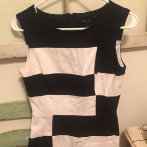 White House Black Market color-block dress